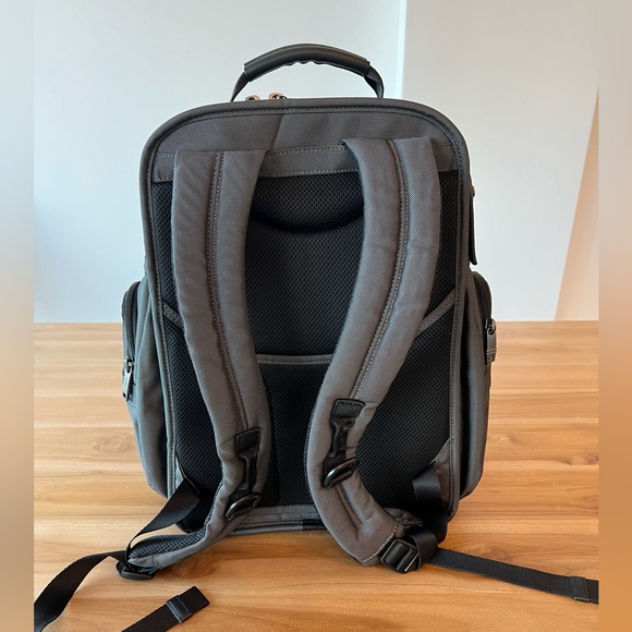 Tumi Nylon Ballistic Backpack with TPass in Grey - Picture 5 of 9